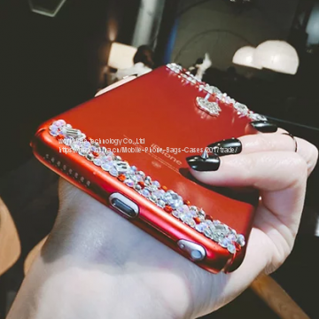 Crystal Diamond Cell Phone Back Cover Mobile Phone Cases for IPhone7/7Plus/6/6s/6plus/6splus Hard Plastic Shell Housing photo-2