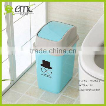 Wholsale pp Plastic Trash Can Home Waste Bins With Lids photo-5