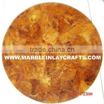 Semi Precious Tiger Eye Table Tops