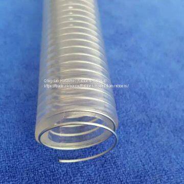 Flexible Clear PVC Steel Wire Reinforced Hose photo-3