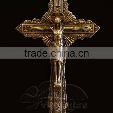High Quality Religious Crucifix Statue Sculpture photo-2