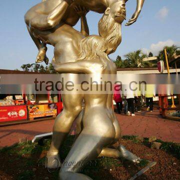 Art Deco Riproduzioni Resin Craft Life Size Erotic Sculpture photo-3