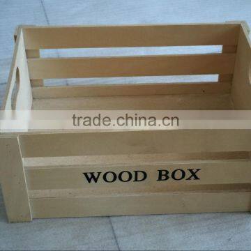 Natural Color Plywood Wooden Crate for Milk Friut photo-3