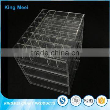 Acrylic 3 Tier Shelf Jewelry Drawer Display Stand photo-3