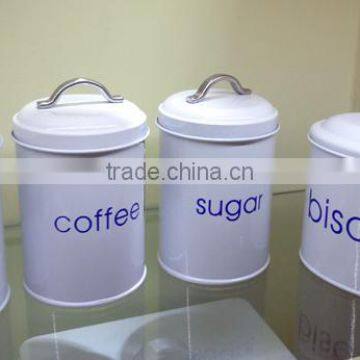 Tea Sugar Coffee Canisters Set for Kitchen Use photo-2
