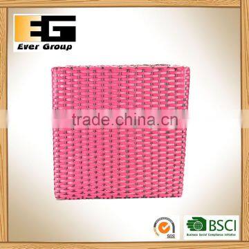 Plastic Rattan Basket Garden Planter Flower Pot photo-6