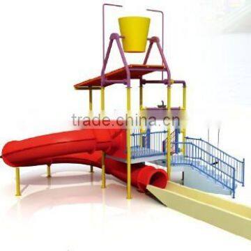 Smart Fiberglass Water Park Slide for Kids photo-2
