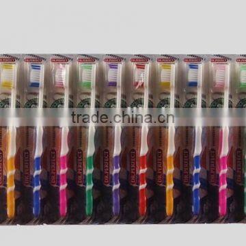 Friendly Wood High Quality Micro Cleaning Tooth Brush With Nylon Bristles photo-4