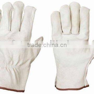 Real Leather Abrasion Resistant Cowgrain Gloves