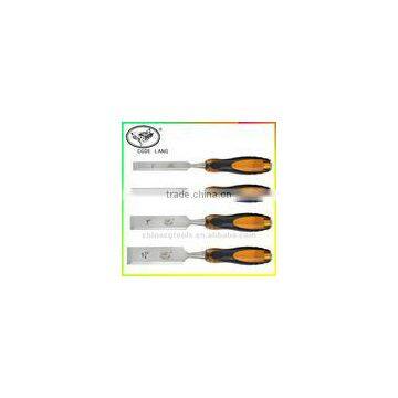 firm chisel with double color plastic heavy