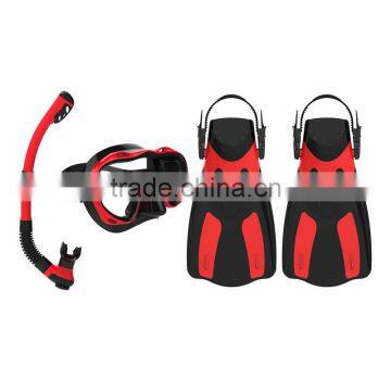 One Lens Tempered Glass Diving Mask Custom Diving Glasses Professional Silicone Scuba Diving Equipment photo-2