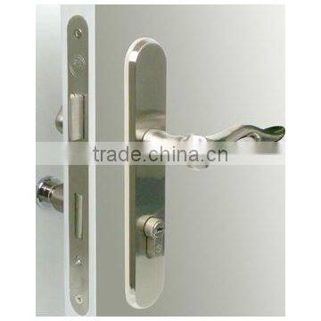 door handle lock with door-closer