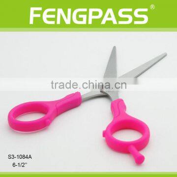 S3-1084A 6.5" Inch 2CR13 Stainless Steel Blade With ABS Handle Salon Scissors Hair Cutting Scissors photo-3