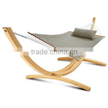 2Person Soft Weave Fabric Arc Hammock