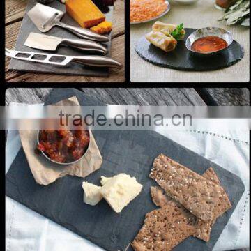 New Style Long Live Time Natural Slate Cheese Plate photo-2