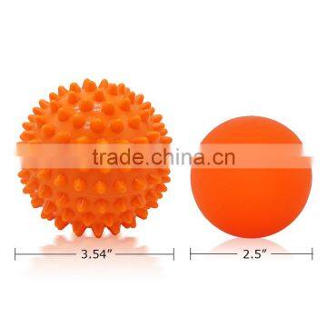 Massage Ball Set With 1 Lacrosse Ball 1 Peanut Ball 1 Spiky Ball photo-4