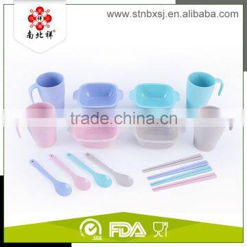New Material Wheat Straw Packing Cup and Bowl Tableware Production photo-2