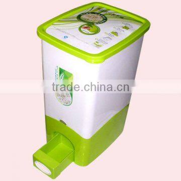 21KG Plastic Rice Storage Container Rice Dispenser photo-4