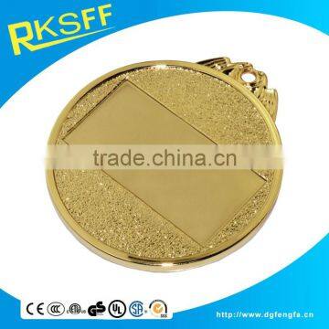 Round Shape Golden Metal Medals for Souvenir photo-3