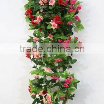 Artificial flower garland