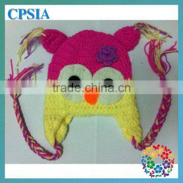 2013 new arrival baby crochet hats baby owls for sale newborn photo props