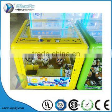 New Design Toy Gift Coin-operated Game Machine for Kids / Magic Doll Cube Mini Toy Crane Machine photo-5