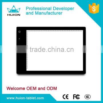 Factory Price!Huion 2016 new approval LED light pad tattoo tracing board LB4