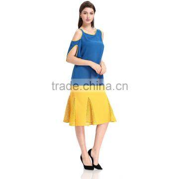 Domin Fashion Guangzhou Factory Latest Skirt Design Pictures photo-4