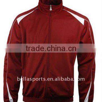 wholesale athletics unisex tracking suit for youth sportwear warm up jacket jogging jacket zipper training jacket