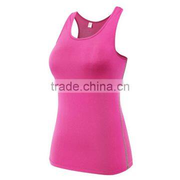 Wholesale Quick Dry Athletic Fitness Womens Workout Sport Tank Tops photo-6