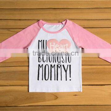 Boutique Baby Holiday Top Wholesale Toddlers Pettitop Fancy Cotton Long Sleeve Baby Clothes photo-5