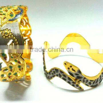 Antique Gold Finish Bridal Set,Indian Bridal Bangles Bracelet,Fashion Bangle Sets photo-6