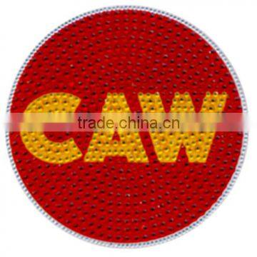 Rainbow Smiley Rhinestone Sticker Wholesale Stone Sticker For Decorative And Gem Crystal Sticker photo-3