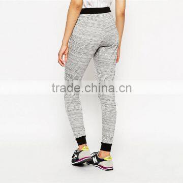 Womens Lightweight Space Dye Joggers With Contrast Cuff Fashion Jogger Pants Wholesale photo-3