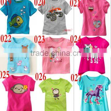 2015 new summer boys and girls wholesale t-shirts Plain t shirts 3d t-shirts OEM/ODM