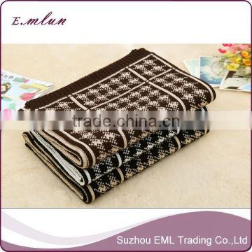 Mens winter scarf with embroidery wholesale