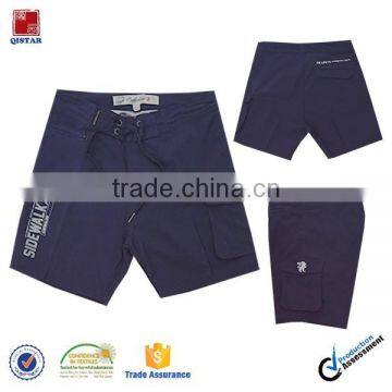 men's navy blue body building shorts