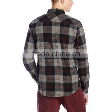 2016 New Style Fashion Flannel Check Shirts With Boxes photo-2