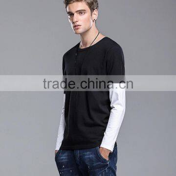 Wholesale Short and Long Sleeve O-neck T-shirt for Men photo-3