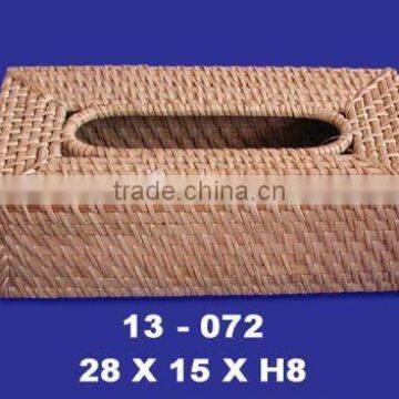 Rattan paper box