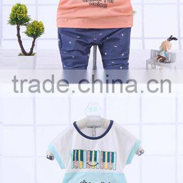 2017 New factory fashion children clothing wholesale 100 cotton kids clothes