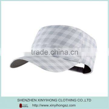 Top Quality Fashion Checked Pattern Golf Caps With Adjustable Hook&loop photo-2