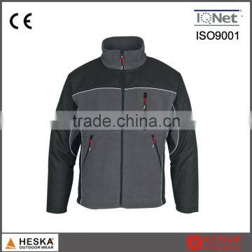 Winter warm comfort outdoor jacket polar fleece pullover jacket for men