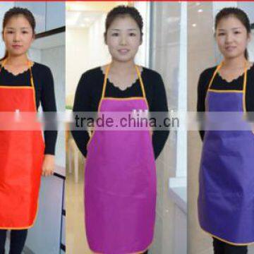 Free printing factory custom advertising apron custom bulk printing logo Oxford PVC custom around the waist