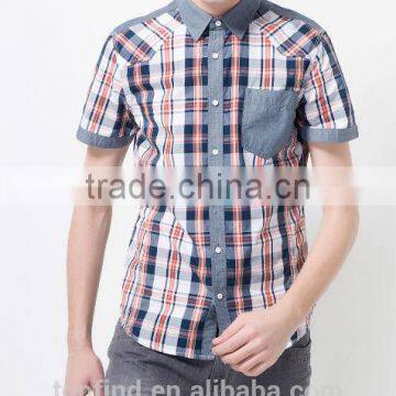 2014 Wholesale Latest design Egyptian cotton Italian jeans men shirt from  express