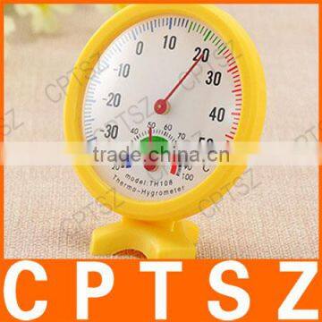 Small Thermometer With Arch Culverts Temperature And Humidity Instrument For Gift Thermometer/Mechanical Thermo Hygrometer photo-4