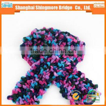 China Novelty Yarn Manufacturer Hot Wholesale Chunky Yarn Acrylic for Knitting Scarf photo-3