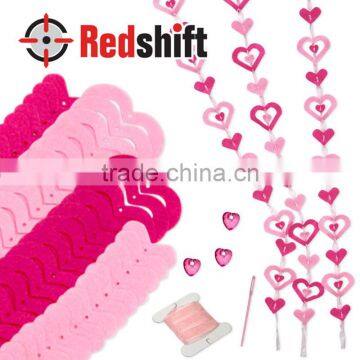 OEM education toy design your heart curtain en71 safety toy