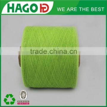 Apple Green Hight Quality 32S/2 Ring Spun 100% Cotton Yarn for Knitting