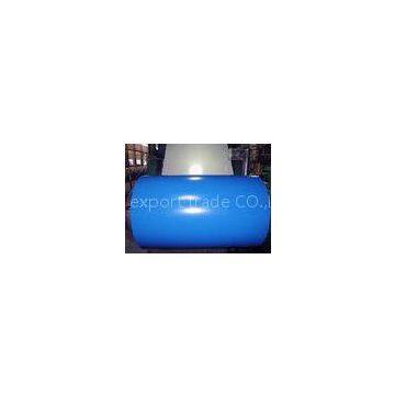 red / blue color coated Prepainted Galvanized Steel Coil of SPCC SPCH DX51D Q195 , 750mm-1250mm